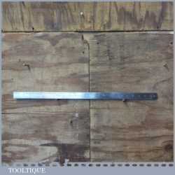Vintage John Rabone & Sons 24” Imperial Steel Ruler - Good Condition