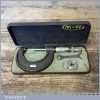Vintage Boxed Moore & Wright No: 966 1” - 2” Imperial Micrometer - Good Condition