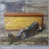 Vintage Stanley No: 92 Shoulder Plane In Custom Made Wooden Box