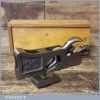 Vintage Record No: 311 Shoulder bull Nose Chisel Plane 3 in 1 - Custom Wooden Box