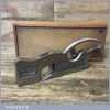 Vintage Record No: 042 Rabbet Shoulder Plane - Custom Wooden Box