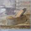 Vintage Beechwood Smoothing Block Plane - Good Condition