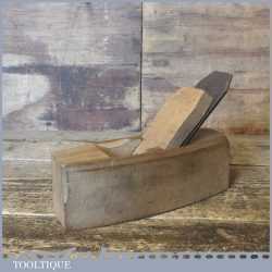 Vintage Beechwood Smoothing Block Plane - Good Condition