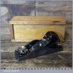 Vintage Stanley No: 9 ½ Adjustable Throat Block Plane - Custom Box