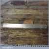 Vintage J. Rabone No: 8/2133 Double 12” Imperial Metric Steel Ruler - Good Condition