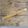 Vintage Boxwood Folding Ruler Chamfered Edge - Rabone Model No: 2550.