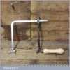 Wooden Handled Coping Saw In Little Used Condition