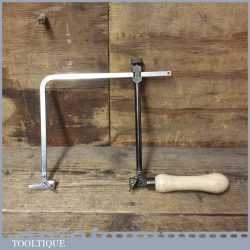 Wooden Handled Coping Saw In Little Used Condition