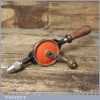 Vintage Stanley No: 803 Egg Beater Double Pinion Hand Drill - Good Condition