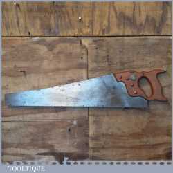 Vintage Spear & Jackson 24” Cross Cut Panel Handsaw 7 TPI - Sharpened