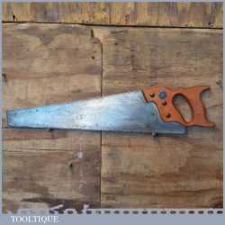 Vintage Spear & Jackson 20” Cross Cut Panel Handsaw 9 TPI - Sharpened