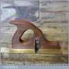 Vintage Mahogany Brass Joint Strip Veneer Cutting Tool - Good Condition
