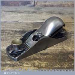 Vintage Stanley No: 19 Knuckle Cap Adjustable Throat Block Plane - Fully Refurbished