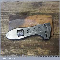 Vintage British Adjustable 4 ½” Spanner Wrench - Good Condition