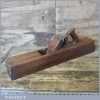 Vintage 22” Beechwood Trying Plane Good Condition - Lapped Flat