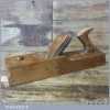 Crisp Vintage W Marples Beechwood Technical Jack Plane - Part Decal