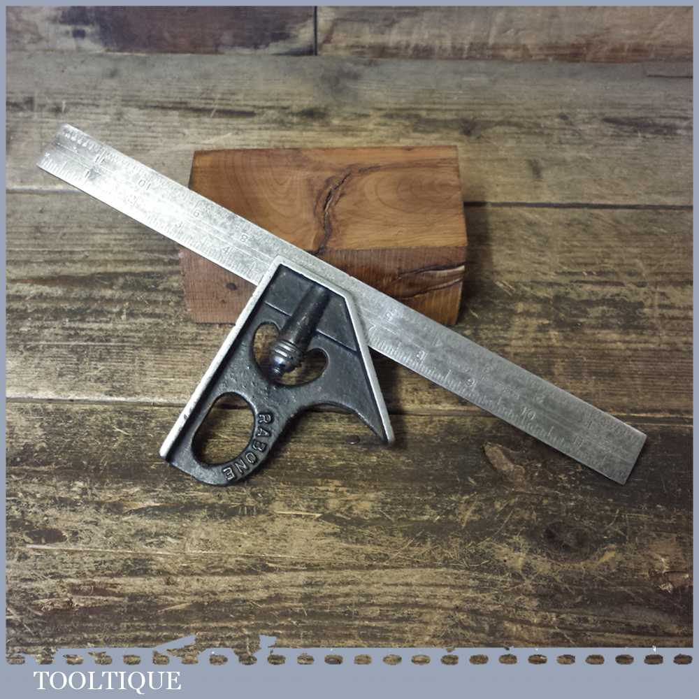 Vintage Rabone No: 1901 Steel Adjustable Combination Square – Fully ...