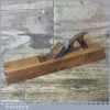 Vintage I Sorby 22” Beechwood Trying Plane - Good Condition Lapped Flat