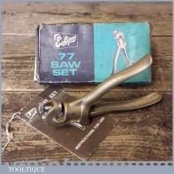 Vintage Boxed Eclipse No: 77 Saw Set - Good Condition Ready For Use