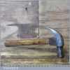 Vintage Stanley England Claw Hammer Wooden Handle - Good Condition
