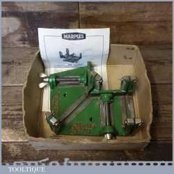 Vintage Boxed Marples No: 6809 Mitre Saw Cutting Vice Square Guide And Clamp