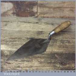Vintage WHS Brades Bricklayers 9 ¼” Trowel - Good Condition
