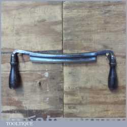 Vintage Drawknife With 9 ¼” Curved Cutting Edge - Sharpened Honed