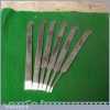 Set 6 Vintage No: Continental Plough Plane Irons Garantie Gussstahl - Good Condition