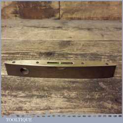 Vintage J Rabone No: 1626 Rosewood Brass 9” Boat Level - Good Condition