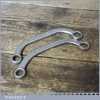 2 No: Elora No: 133 Offset 7/16” – 1/2” A/F Ring Spanners - Good Condition