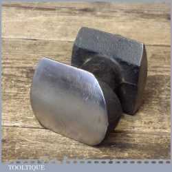 Vintage Panel Beaters Cast Steel Dolly - Good Condition