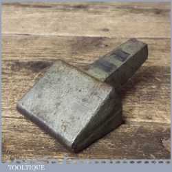 Vintage Blacksmith’s Bottom Fuller Anvil Stake Broad Arrow - Good Condition