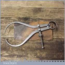 Vintage Moore & Wright 6” External Steel Spring Calipers - Good Condition