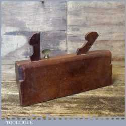 Antique King & Peach 1843-1864 Beech Dado Moulding Plane - Good Condition