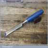 Vintage Marples Carpenter’s 1” Blue Chip Bevel Edge Chisel - Sharpened Honed