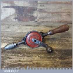 Vintage J A Chapman Egg Beater Double Pinion Hand Drill - Good Condition