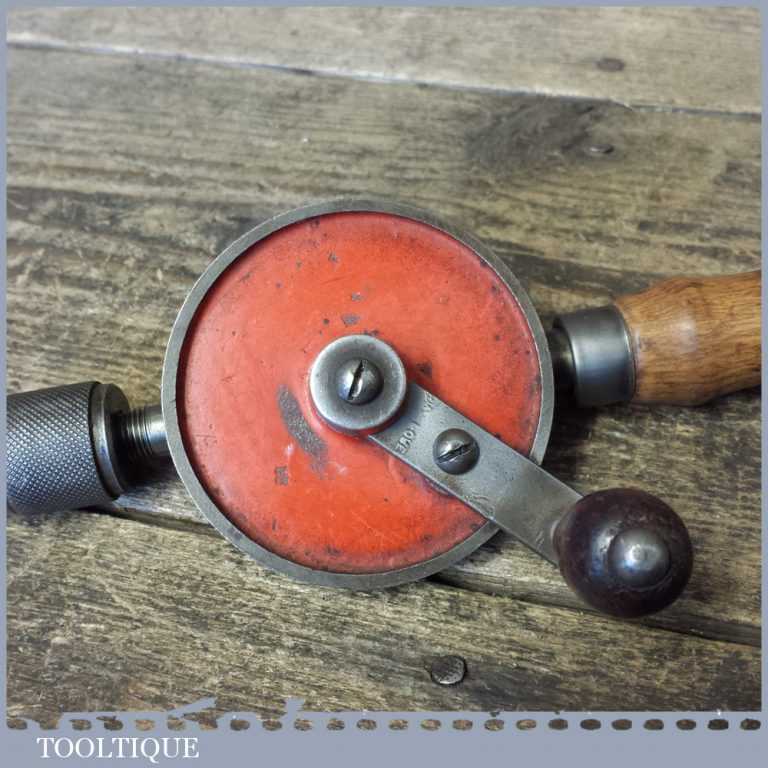 Small Vintage Egg Beater Single Pinion Hand Drill Good Condition