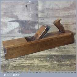 Vintage Marples 17” Beechwood Jack Plane Air Ministry 1939 - Lapped Flat