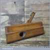 Vintage Griffiths of Norwich Side Round Beechwood Moulding Plane