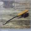 Vintage I. Sorby 1/2” Wood Carving Spoon Gouge Chisel - Sharpened Honed