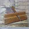 Vintage Melhuish 3/8” Boxed Centre Bead Beechwood Moulding Plane
