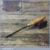 Vintage S.J. Addis 3/16” Wood Carving V Parting Chisel - Sharpened Honed