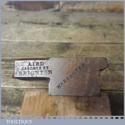 Antique Aird 1/2” Sash Ovolo Beechwood Moulding Plane