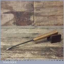 Vintage W. Marples & Sons 1/4” Wood Carving Spoon Gouge Chisel - Sharpened Honed