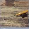 Vintage Herring Bros 1/4” Curved Wood Carving V Parting Chisel - Sharpened Honed