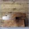 Vintage Griffiths Of Norwich Grooving Beechwood Moulding Plane