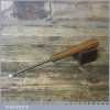Vintage Herring Bros 3/8” Woodcarving Spoon Gouge Chisel - Sharpened Honed