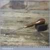 Vintage S.J Addis 5/32” Wood Carving Spoon Bit Chisel - Sharpened Honed