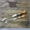 2 No: Vintage Cabinet Makers Screwdrivers 13 ½” & 11” - Fully Refurbished