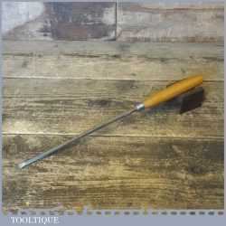 Vintage W. Marples Pattern Makers 1/4” Bevel Edge Paring Chisel - Sharpened Honed